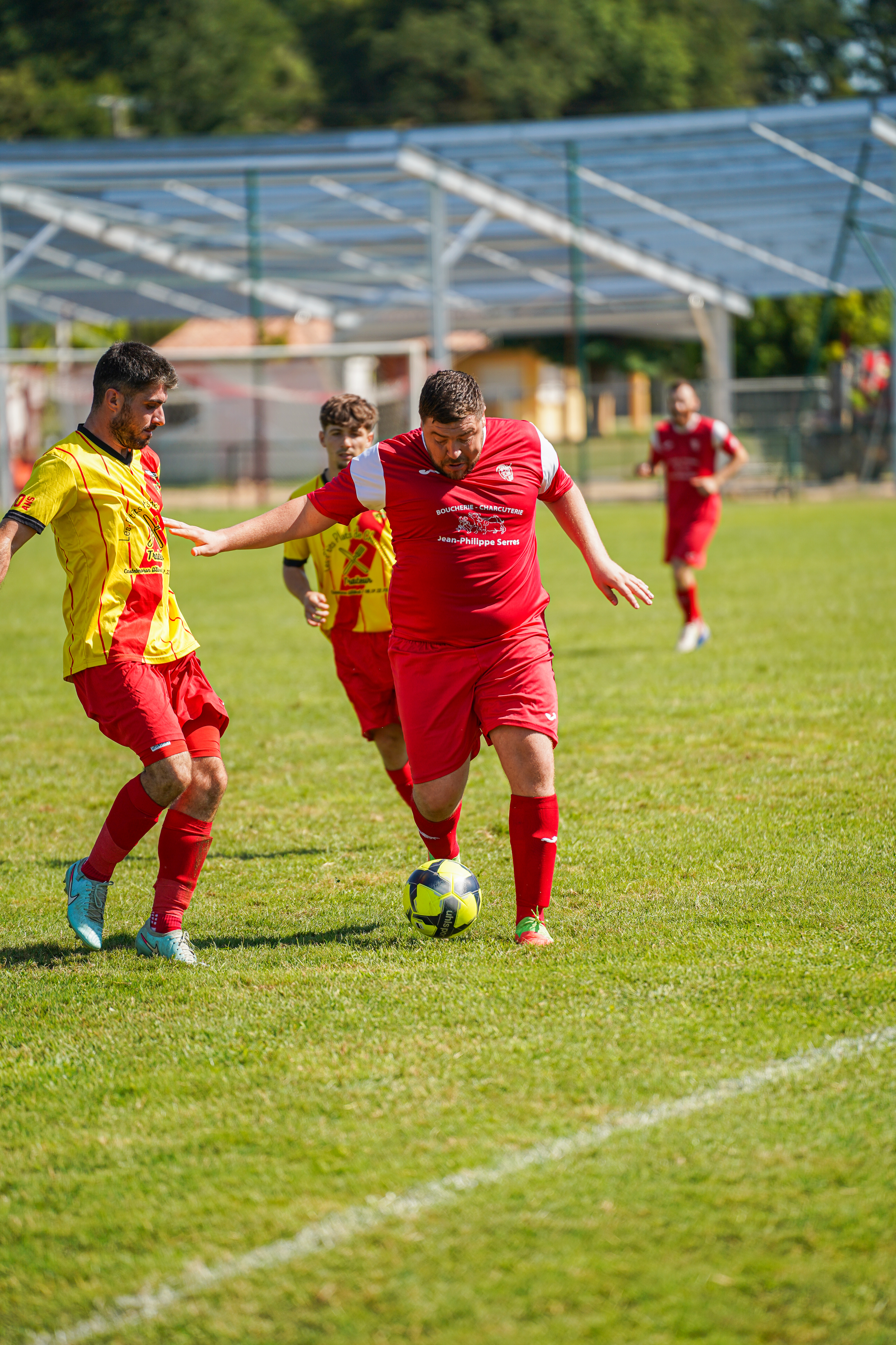ASSA Pays du Dropt – football – duel épaule contre épaule