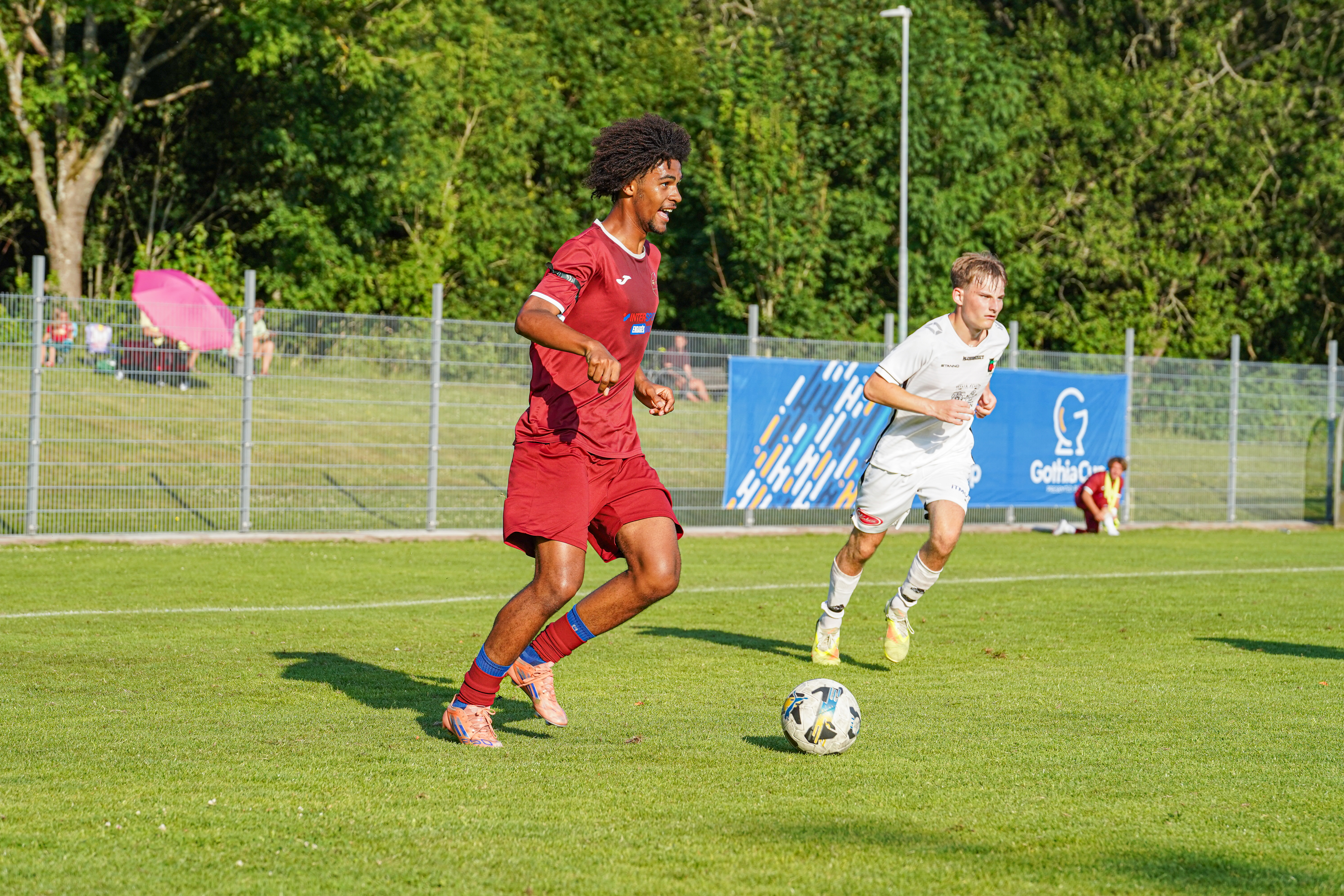 Gothia Cup 2026 – GOE47 – percussion balle au pied le long de la ligne