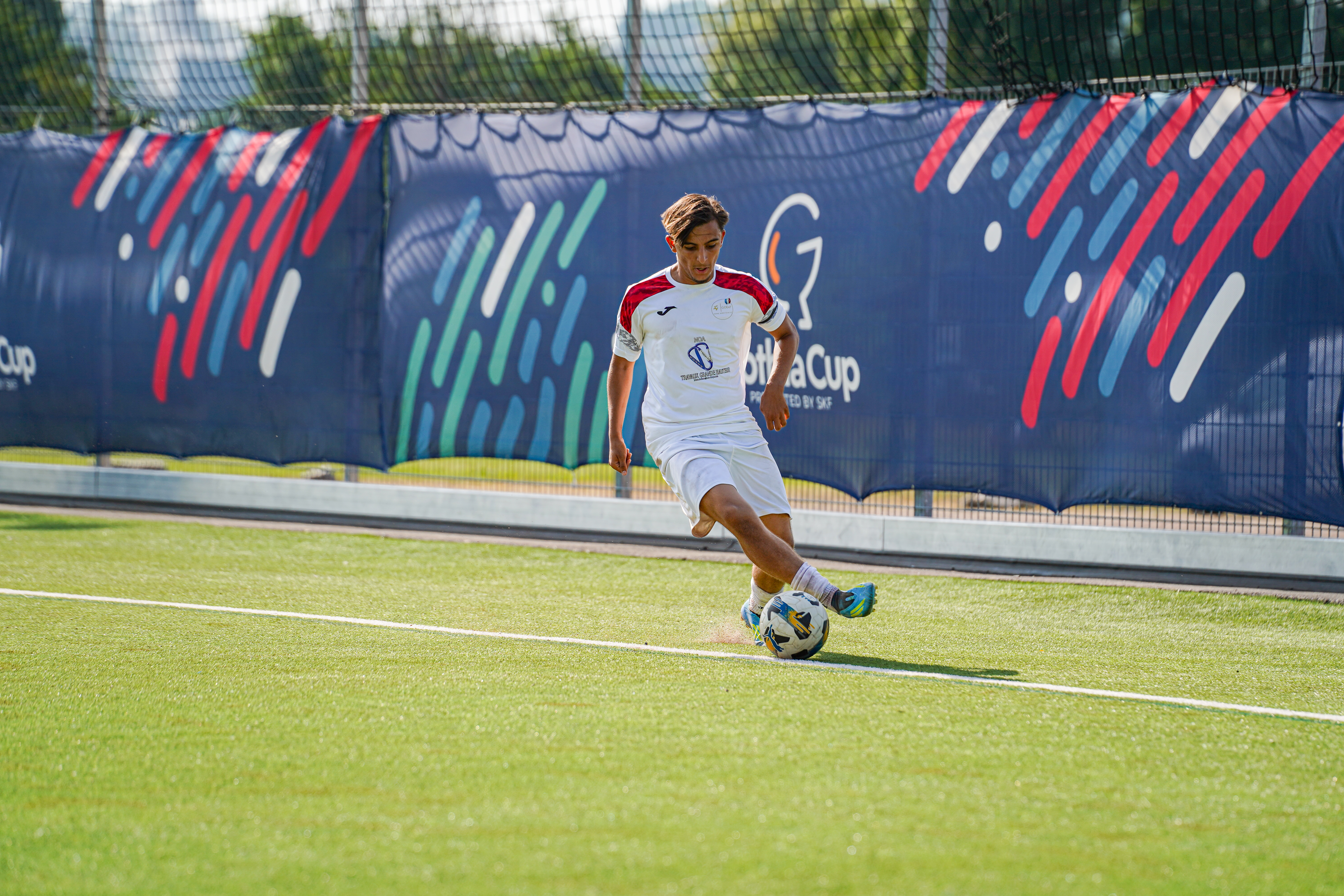 Gothia Cup 2026 – GOE47 – relance depuis la ligne médiane